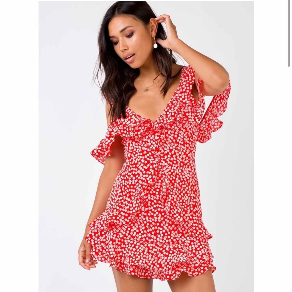 Princess Polly Red Mini Dress